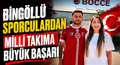 Bingöllü Sporculardan Milli Takıma Büyük Başarı