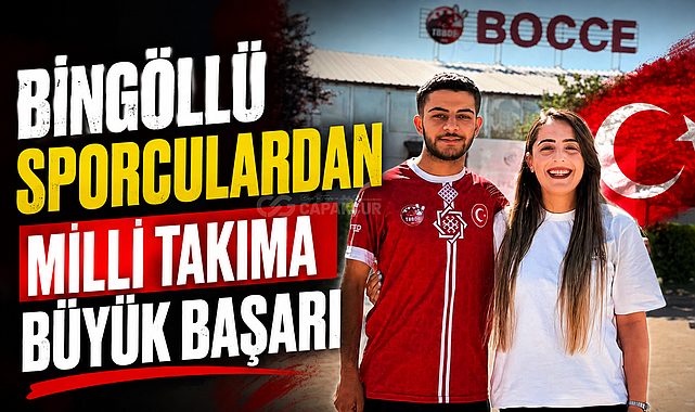 Bingöllü Sporculardan Milli Takıma Büyük Başarı