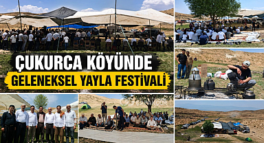 Çukurca Köyünde Geleneksel Yayla Festivali