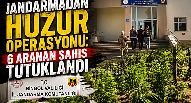 Jandarmadan Huzur Operasyonu: 6 Aranan Şahıs Tutuklandı
