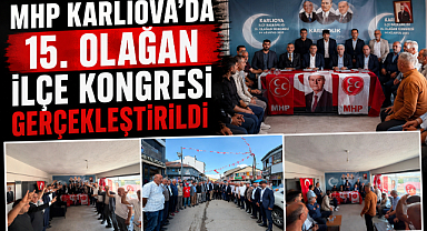 MHP Karlıova’da 15. Olağan İlçe Kongresi Gerçekleştirildi