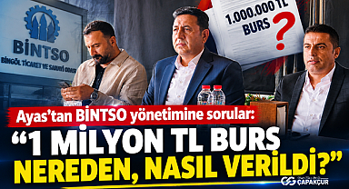 Ayas'tan BİNTSO yönetimine sorular: