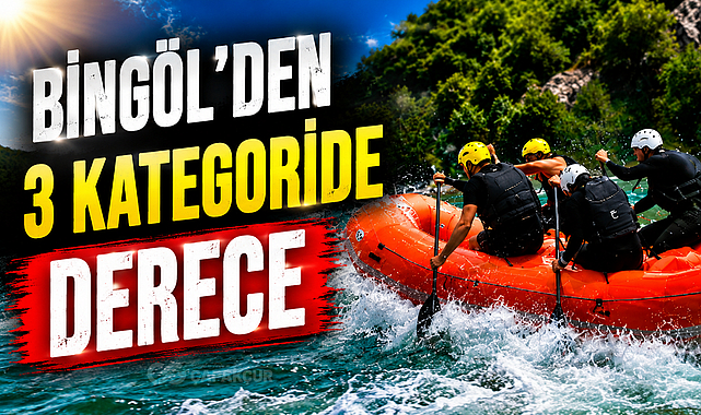 Bingöl’den 3 Kategoride Derece