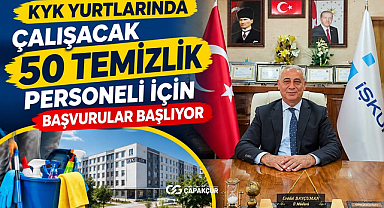 KYK Yurtlarında Çalışacak 50 Temizlik Personeli İçin Başvurular Başlıyor
