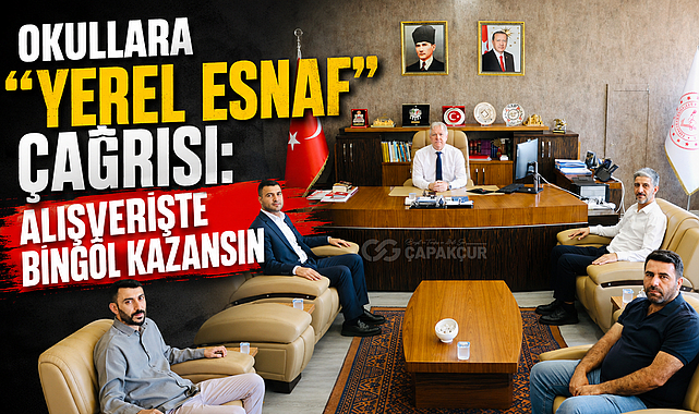 OKULLARA “YEREL ESNAF” ÇAĞRISI: ALIŞVERİŞTE BİNGÖL KAZANSIN