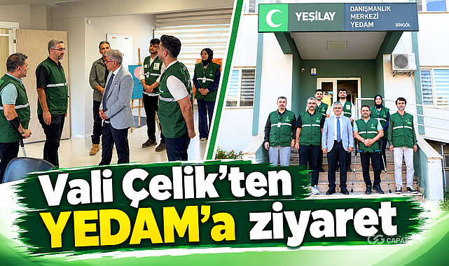 Vali Çelik’ten YEDAM’a ziyaret