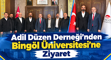 Adil Düzen Derneği’nden Bingöl Üniversitesi’ne Ziyaret