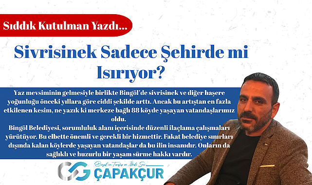 Sivrisinek Sadece Şehirde mi Isırıyor?