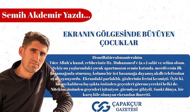 Ekranın gölgesinde büyüyen çocuklar