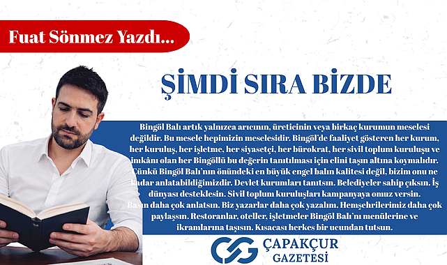 ŞİMDİ SIRA BİZDE